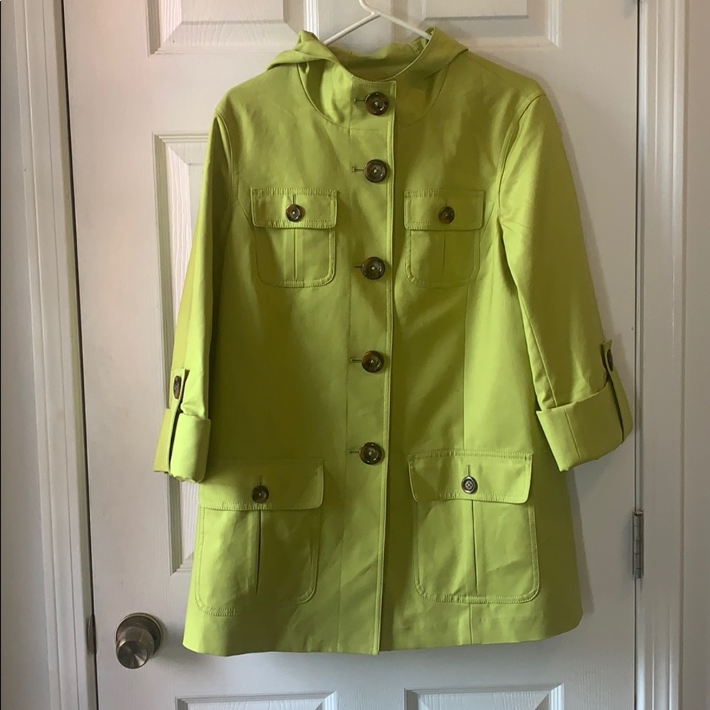 Jones New York Trench Coat w/ Hood